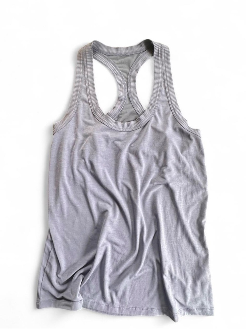 Athleta Lavender Workout Gym Racerback Tank Top women’s size Medium - Picture 1 of 5